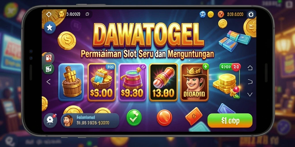 Tampilan gameplay DAWATOGEL yang memikat dan menantang.