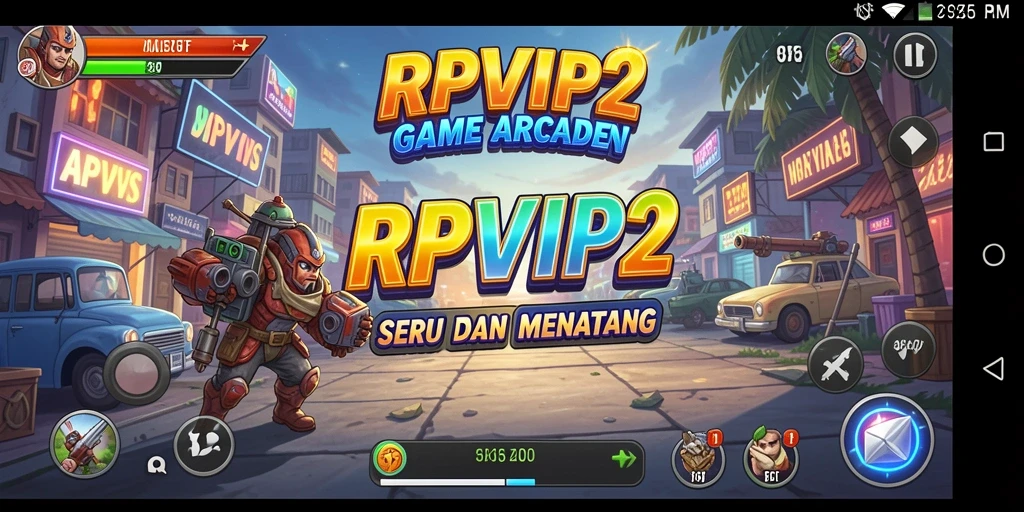 Tampilan gameplay RPVIP2 yang seru dan menantang.
